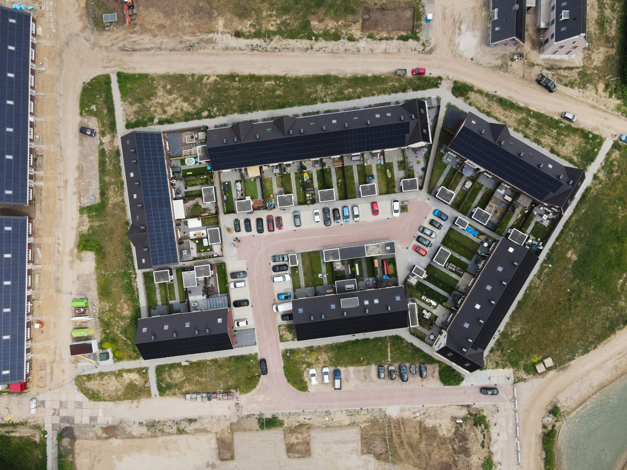 Nieuwbouwwijk Zetten - Beelden uit de lucht